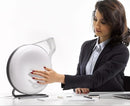 IQAir Atem Desk Air Purifier for Home, Office, Desktop, Small Room up to 150 sq ft, HyperHEPA Filter for Bacteria, Viruses, Allergens, Pets, Asthma, Pollen, Dust, Swiss Design, Made in Germany, White by TinyTreasures Baby Boutique