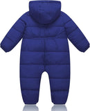 Toddler Snow Suit Baby Snowsuit Infant Boy Winter Coat Girl Puffer Clohtes 0-2T by TinyTreasures Baby Boutique