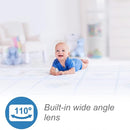 VTech RM5764HD 1080p Smart WiFi Remote Access Baby Monitor, 360° Pan & Tilt, 5" 720p HD Display, HD Night Vision, Soothing Sounds, 2-Way Talk, Temperature Sensor, Motion Detection, iOS & Android by TinyTreasures Baby Boutique