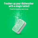 Rockin' Green Dishwasher Cleaner Tablets (8 Pack) - Septic Safe Dishwasher Cleaning Tablets Dishwasher Cleaner and Deodorizer - Dishwasher Remove Build Up with Citric Acid (Sweet Child O'Lime) by TinyTreasures Baby Boutique