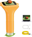 Handheld Microscope for Kids Portable Pocket Digiscope - 2" IPS HD Screen 1000X Digital Microscopes Camera PC Compatible 3-12 Year Old Girl Boy Science Edu Fun Birthday Gifts Toys by TinyTreasures Baby Boutique