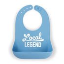 Bella Tunno Baby Bib for Eating, Waterproof Silicone Bib with Large Food Catcher, Adjustable Fit for Babies 4-12 months & Toddlers 1-3 Years, Boys & Girls by TinyTreasures Baby Boutique
