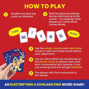 Card Game - Fletter Fuse, Fast-paced Word Game for All Ages, Fun for Family Game Night, Vocabulary Building, Gifts for Kids Ages 8, 9, & 10 Years by TinyTreasures Baby Boutique