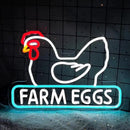 Chicken Coop Neon Sign Chicken Cluck Led Light Up Sign Farm Chicken Coop Farmhouse Kicthen Garden Decor Chicken Coop Sign Birthday Gifts for Family USB Powered Neon Sign,Size15.7*11inch(JWD025) by GreenHaven Gardens