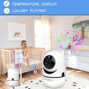 HelloBaby Video Baby Monitor with Remote Camera Pan-Tilt-Zoom, 3.2'' Color LCD Screen, Infrared Night Vision, Temperature Display, Lullaby, Two Way Audio by TinyTreasures Baby Boutique
