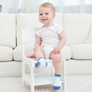 Zaples Baby Non Slip Grip Ankle Socks with Non Skid Soles for Infants Toddlers Kids Boys Girls by TinyTreasures Baby Boutique