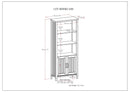 Lev - Bookcase - Smoky Brown by HouseOfZazla