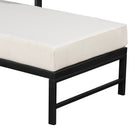 U_style Outdoor L-Shaped Sofa with Iron Frame,Weather-Resistant Patio Sofa Set with Ultra-Thick Cushions,Comfortable Seating for 3,Ideal for Patio, Balcony,and Garden by Montret