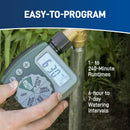 1-Outlet Programmable Hose Faucet Timer | Retail Packaging | 62061