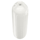 Polyform NF-4 Heavy Duty Twin Eye Fender 6.4" X 21.6" - White