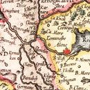 Vintage Map of Ireland 1623