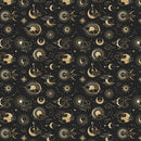 Astronomy Pattern Peel and Stick Wallpaper. Stars, Sun, Moon and Cloud. Removable Wall Mural