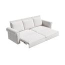 3 In 1 Convertible Sleeper Sofa With Nailhead Trim & Rolled Arm by HouseOfZazla