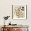 Vintage Map of Scotland 1623