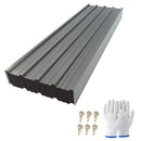 10 Pcs Metal Roofing Panels - Corrugated Galvanized Steel