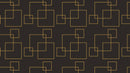Dark Brown and Gold Square Geometric Pattern Peel and Stick Wallpaper | Removable Wall Mural