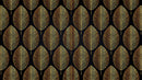 Gold Leave Autumn Pattern Peel and Stick Wallpaper | Removable Wall Mural