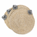 Grape Twisted Seagrass Placemats - set of 4 by Arthur Court Designs