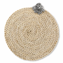 Grape Twisted Seagrass Placemats - set of 4 by Arthur Court Designs