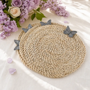 Butterfly Twisted Seagrass Placemats - set of 4 by Arthur Court Designs