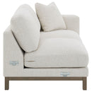 O'Brien - Sectional Sofa With Left Chaise - Sand by HouseOfZazla