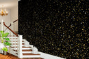 Gold Starry Night Mural