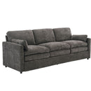 Cozy Upholstered 3 Seater Sofa Cushion For Living Room by Unique Piece Furniture