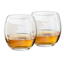 Whiskey & Wine Decanter Globe World Set - 850ml