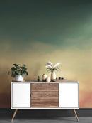 Cloud Wallpaper Wall Art Decor. Pastel Cloudscape Wallpaper.