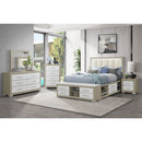 Elsa - 2 Toned And Chest With Bar Handle by Unique Piece Furniture