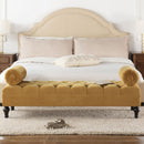 Lewis Bolster - Arm Entryway Bench by HouseOfZazla