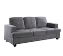 Modern Sofa, Comfortable 3 Seater Couch With Deep Seating, Loose Back Cushions, Wide Arms by Unique Piece Furniture