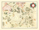 Vintage Map of Lorraine France, 1623