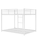 Metal Bunk Bed, Low Bunk Bed With Ladder by Unique Piece Furniture