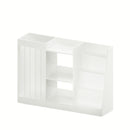 Bookshelf And Toy Storage, 3 Tier Montessori Bookcase With Stuffed Animal Organizer - White by HouseOfZazla