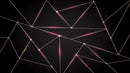 Luxury Polygonal Triangle Pattern Lines Shape. Peel and Stick Wall Mural.