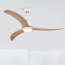 Indoor Outdoor Ceiling Fan With Light With Remote Control, Noiseless Reversible Motor, 6 Speed, 3 Color by HouseOfZazla