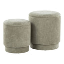 Marla - Upholste Contemporary Ottoman Set by HouseOfZazla