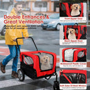 2-in-1 Pet Bike Trailer and Stroller for Small to Medium Pets by LJGDeals