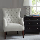 Hannah - Button Tufted Wing Chair by Unique Piece Furniture