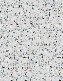 Terrazzo Mosaic Pattern Peel and Stick Wall Paper Mural.