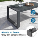 Modern Outdoor Sofa Set With Coffee Table