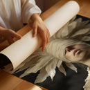 Blind Oracle in Ivory Feathers