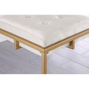 Soccoro - Square Tufted Cushion Stools (Set of 2) - Beige by HouseOfZazla