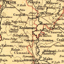 Vintage Map of Austria 1871