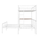 Bunk Bed With Desk, Ladder And Quality Slats For Bedroom by HouseOfZazla