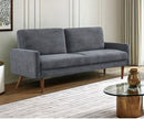 Sofa, European Style With Sleek Design, Modern & Vintage Flair, Upholstered 3 Seater Couch by HouseOfZazla