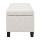 Upholstered Storage Ottoman Bench by HouseOfZazla
