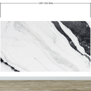 Black and White Marble Stone Granite Slate Wall Mural. Peel and Stick.