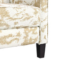 Push Back Upholstered Recliner Armchair by HouseOfZazla